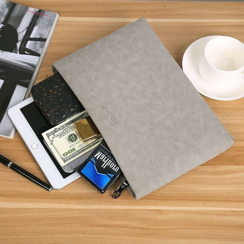 Geantă clutch pentru bărbați pentru călătorii de relaxare, poliester, căptușeală din microfibră sintetică, respirabilă, ultraușoară, rezistentă la uzură, capacitate extensibilă, lansare toamnă 2025