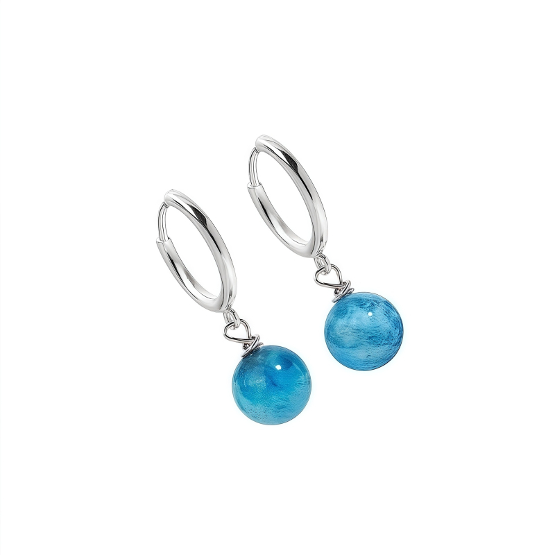 Cercei geometrici din oțel titan, placare electroplată, stil hip hop, unisex