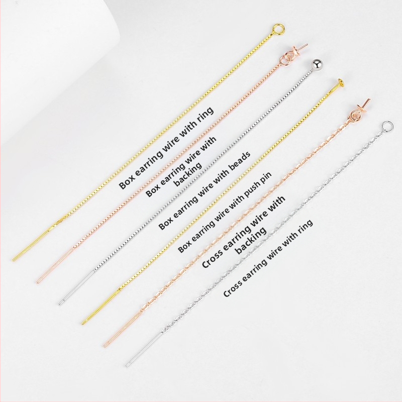 Náušnice – 925 striebro, Geometrický dizajn, Originálny dizajn, Značka Yu Qun, Kód produktu T49641