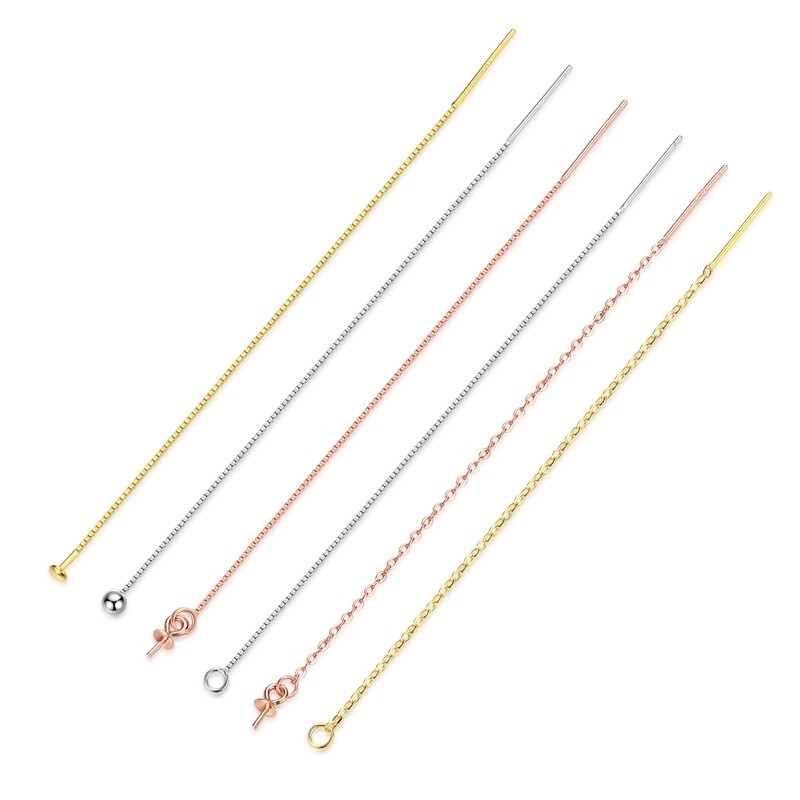 Fülbevalók – 925 ezüst, Geometriai design, Eredeti dizájn, Yu Qun márka, Termékkód T49641