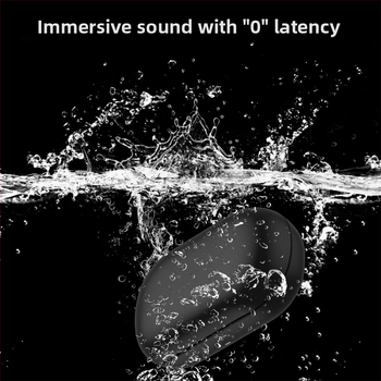 Bezdrôtové Bluetooth slúchadlá s potlačením hluku a vodotesným dizajnom (Bluetooth 5.4, dosah 25 m, výdrž batérie nad 8 h, digitálny displej)