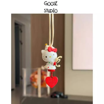 Висулка‑карикатурна фигурка от смола, ръчна изработка, интериорна украса