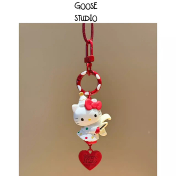 Висулка‑карикатурна фигурка от смола, ръчна изработка, интериорна украса