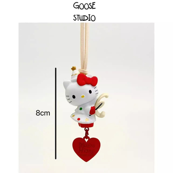 Висулка‑карикатурна фигурка от смола, ръчна изработка, интериорна украса