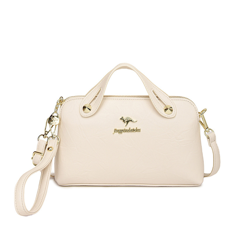 PU dámska crossbody taška – vertikálne štvorcový tvar, zapínanie na zips, polyesterová podšívka, vnútorná kapsa so zipsom