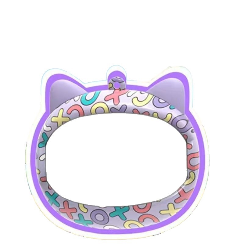 Căști Bluetooth clip-on G08s cu față de desen animat, semi-in-ear, rotativ, 2025 model