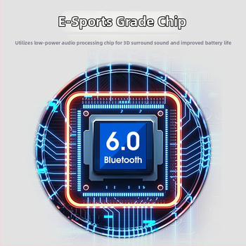 R5 vezeték nélküli gamer fejhallgató három üzemmóddal, Bluetooth, 7.1 térhatású hangzás, 50 mm meghajtók, beépített mikrofon