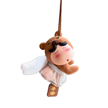 Κρεμαστό αυτοκινήτου από σιλικόνη, σε στυλ κινουμένων σχεδίων, λειτουργία αρώματος, με δυνατότητα εξατομίκευσης