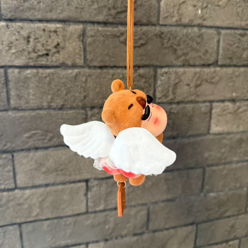 Κρεμαστό αυτοκινήτου από σιλικόνη, σε στυλ κινουμένων σχεδίων, λειτουργία αρώματος, με δυνατότητα εξατομίκευσης