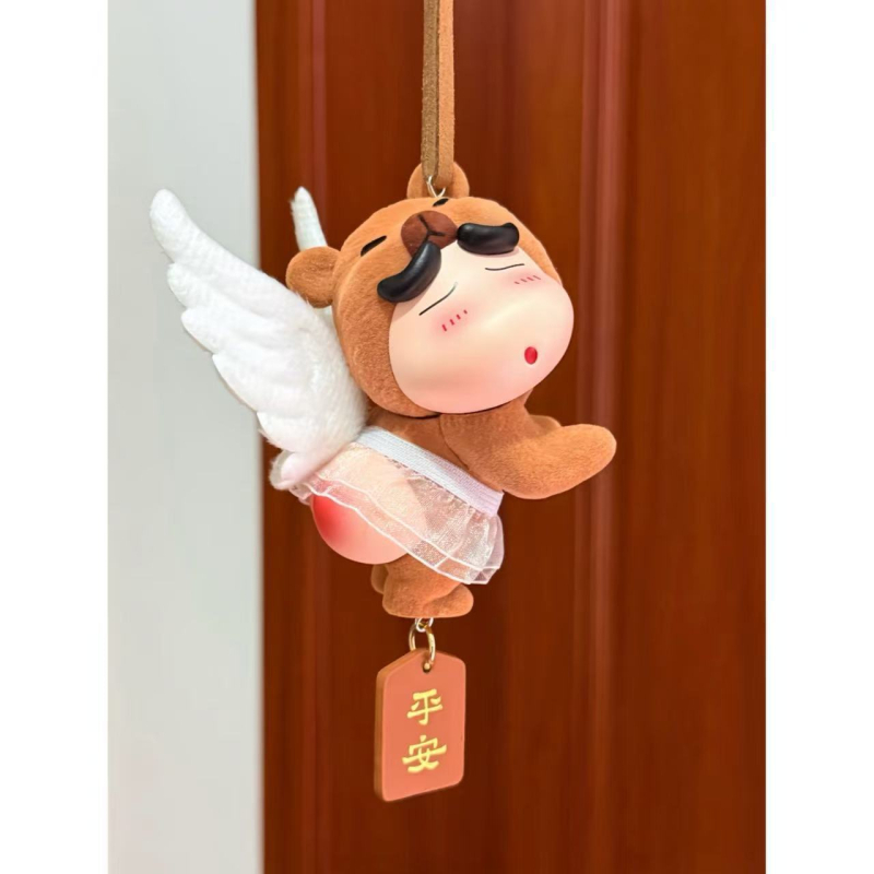 Κρεμαστό αυτοκινήτου από σιλικόνη, σε στυλ κινουμένων σχεδίων, λειτουργία αρώματος, με δυνατότητα εξατομίκευσης