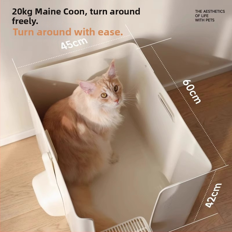 Meoof macskaalmotálca – fél-zárt, mély, csöpögés elleni, PP anyag, kód M0024