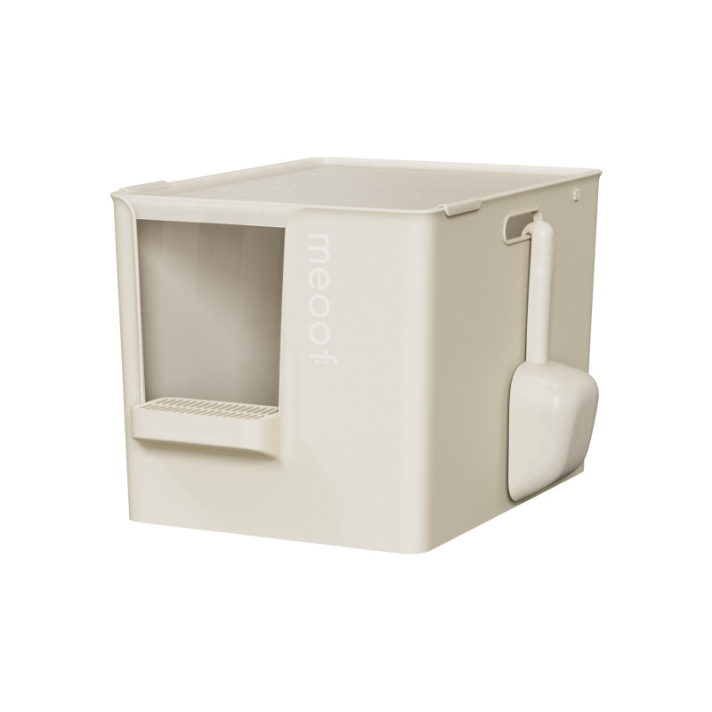 Meoof macskaalmotálca – fél-zárt, mély, csöpögés elleni, PP anyag, kód M0024