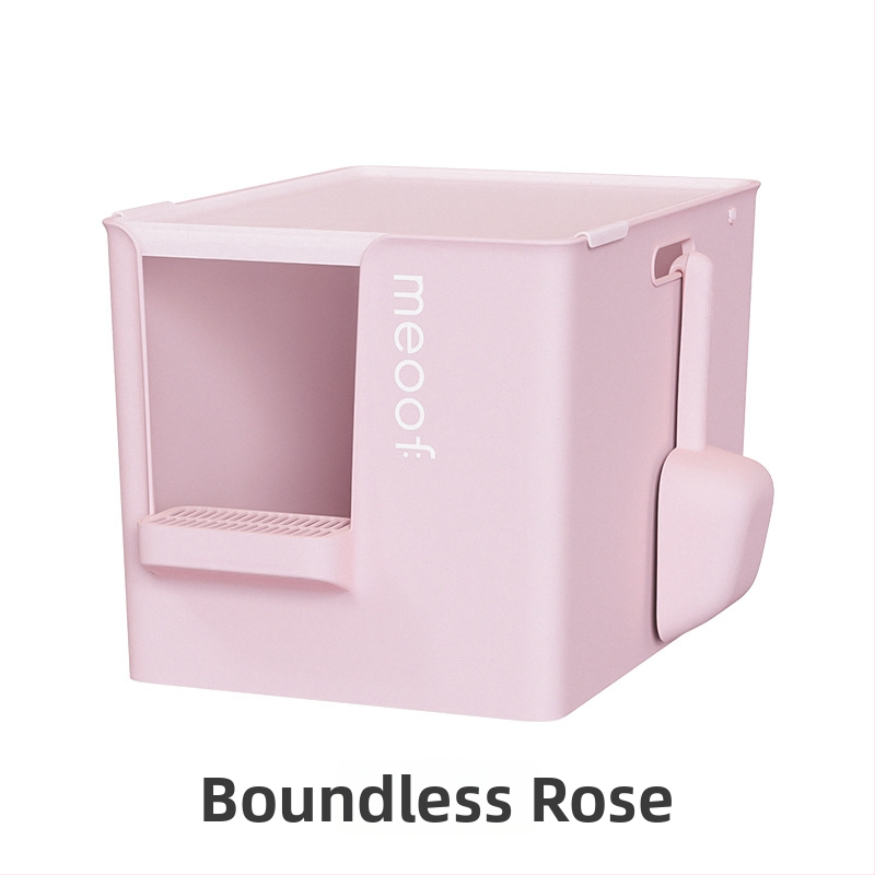 Meoof macskaalmotálca – fél-zárt, mély, csöpögés elleni, PP anyag, kód M0024