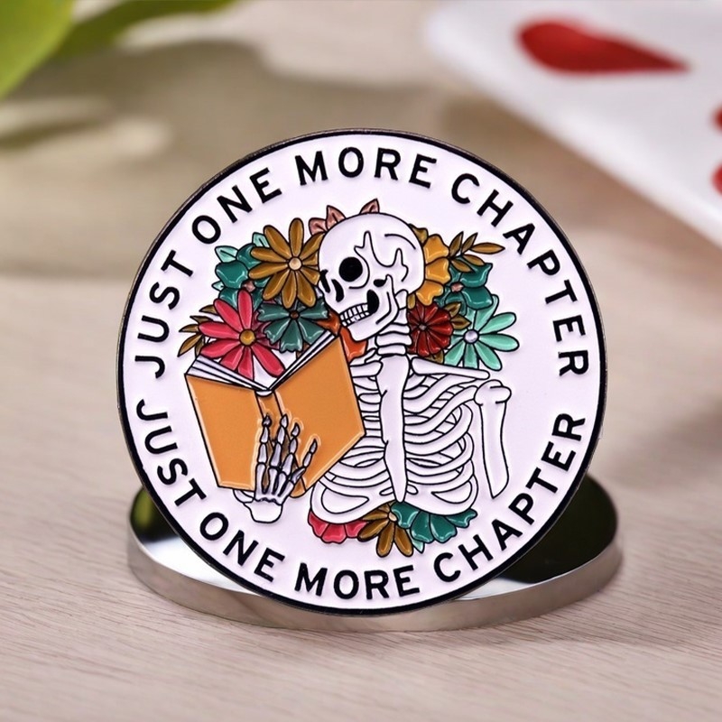 Broșă: aliaj de zinc, craniu geometric de Halloween, pin decorativ, INS stil, unisex