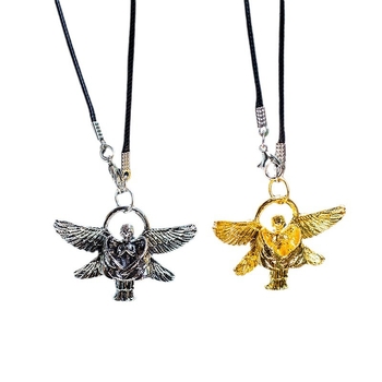 Κρεμαστό αυτοκινήτου από κράμα αλουμινίου, άγγελος-φύλακας με έξι φτερά, προσωποποιημένος εσωτερικός διακοσμητικός για το αυτοκίνητο