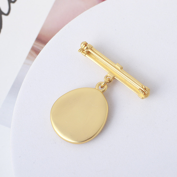 Broșă din cupru cu placare, relief de vultur, stil feminin, Beautiful home, CELE-EEX-T02722