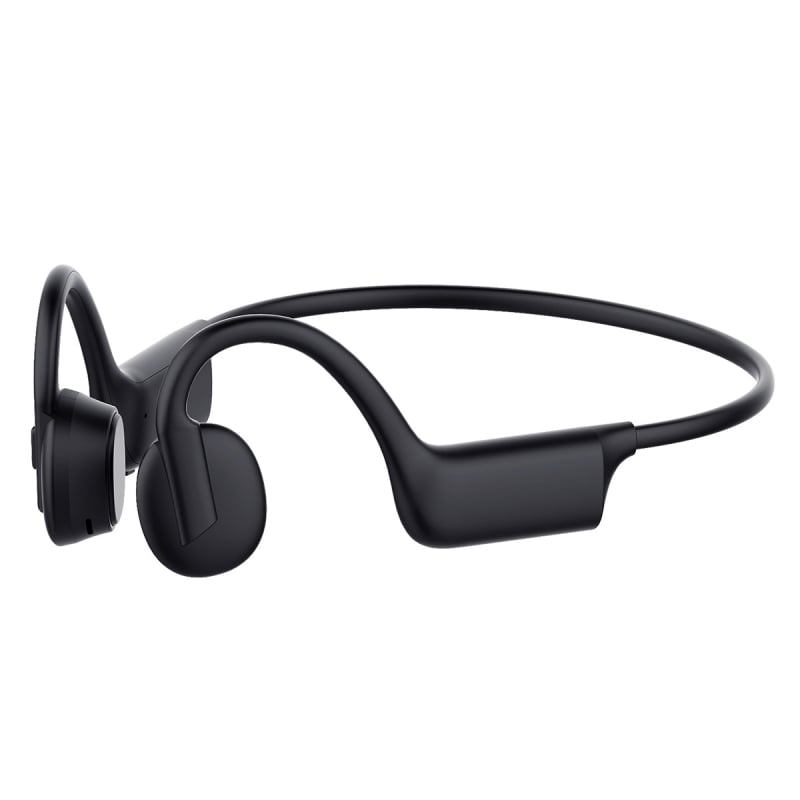 Slušalice Bluetooth s kostnom vodljivosti za biciklizam i trčanje, otvorene uhu, stereo, Bluetooth 5.3, domet 10 m, trajanje >8 h, IPX5, redukcija buke