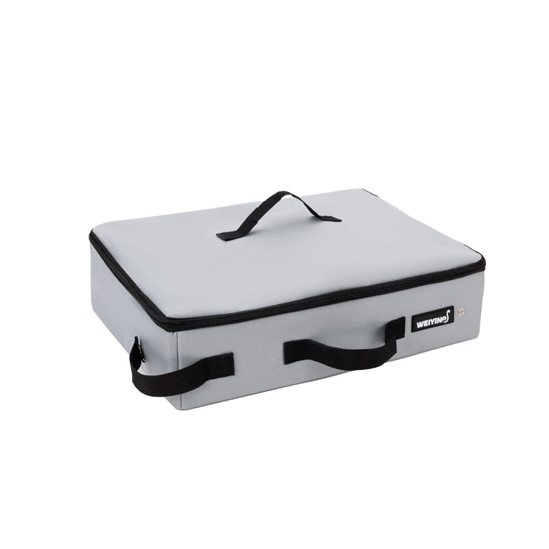 Hordozható összecsukható vízálló macskaalmotál, zárt macska WC kültéri utazásokhoz