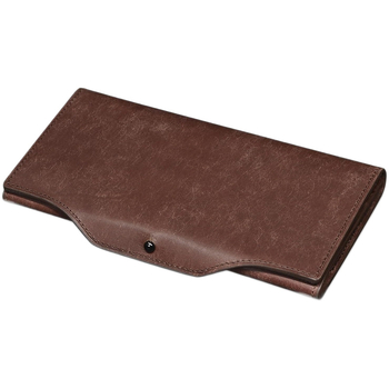 Mužská dlhá kožená peňaženka s japonským štýlom, prvotriedna hovädzia koža, veľká kapacita, viac kariet, mincovník