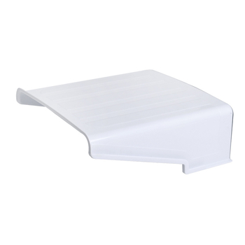 Kvadrātiska aizsargkaste novērošanas kamerai — plastmasas, sienas uzstādīšana