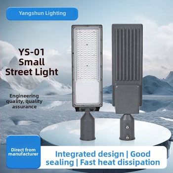 Gatvės apšvietimo korpusas (Galia: 100W; Integruotas LED lęšio modulis; Medžiaga: aliuminis; Modelis: Ys-01)