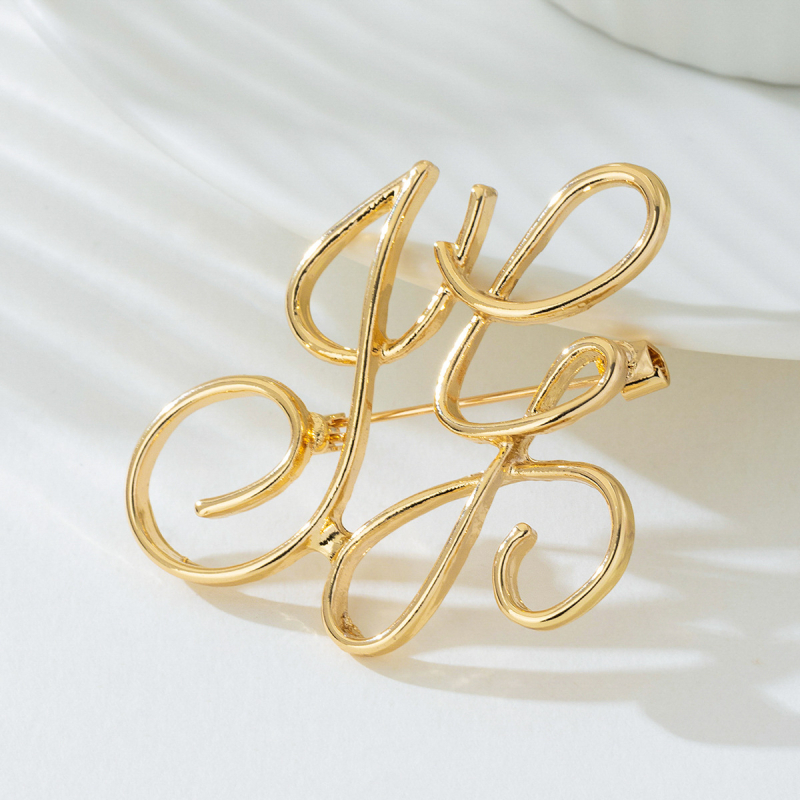 Brošňa na rever v kórejskom štýle s perlou, vysokokvalitný zinkový zliatok, geometrický otvorený dizajn, elektroplatovanie