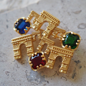 Meďová brošňa, dvojité využitie, jednoduchý štýl, vhodná pre obleky, Zimná kolekcia 2022