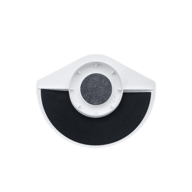 Apaļš plastmasas saules aizsargkapaks kamerai Ring Outdoor Cam Plus (2025) ar aizsargu un bumbveidīgu aizsargu