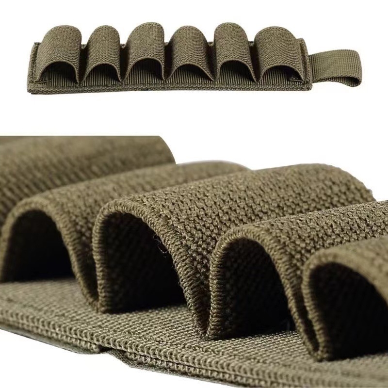 Torba za pohranu 12G naboja za lov — najlon konstrukcija, najlonska podstava, otporna na habanje, proširiva, smanjuje opterećenje