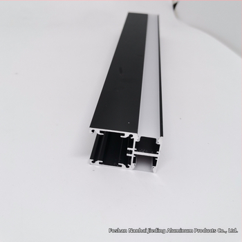 LED linijinis šviesos profilis JD-1127, aliuminis 6063-T5, anodinis paviršius, dvipusis sieninis šviesos profilis viršaus-žemyn, tinkamas svetainei, biurui, viešbutiui, vyno spintai ir prekybos centrams