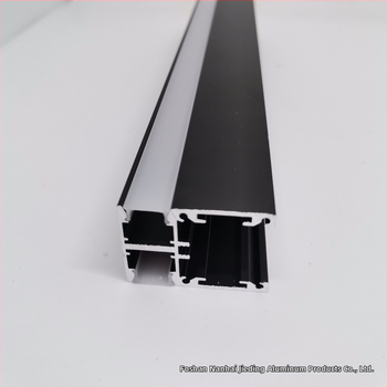 LED linijinis šviesos profilis JD-1127, aliuminis 6063-T5, anodinis paviršius, dvipusis sieninis šviesos profilis viršaus-žemyn, tinkamas svetainei, biurui, viešbutiui, vyno spintai ir prekybos centrams