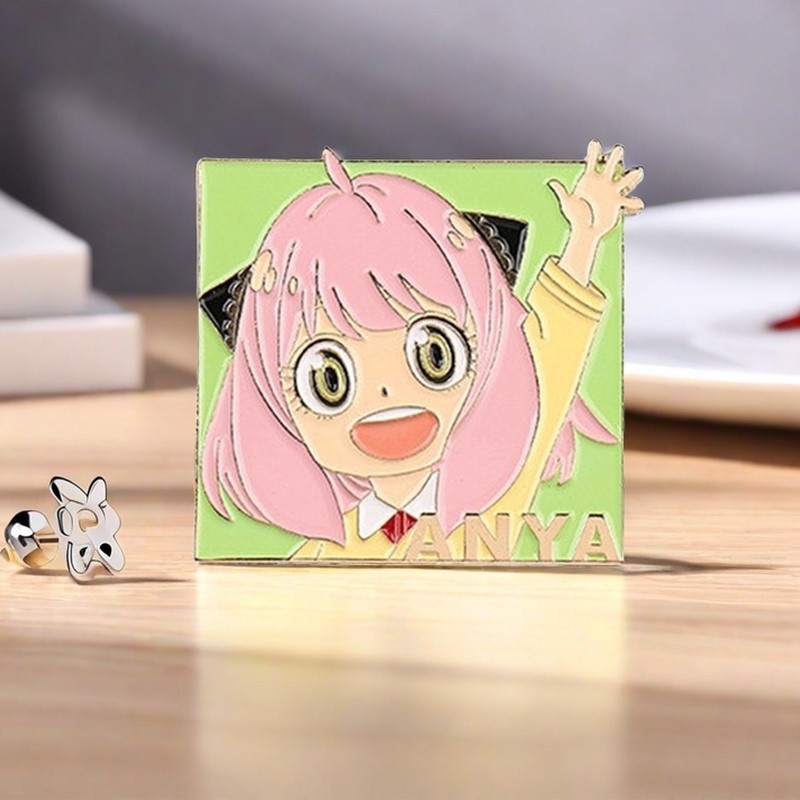 Anime broš, cinkova zlitina, INS stil, unisex, memorijalna dekoracija, proljeće 2023