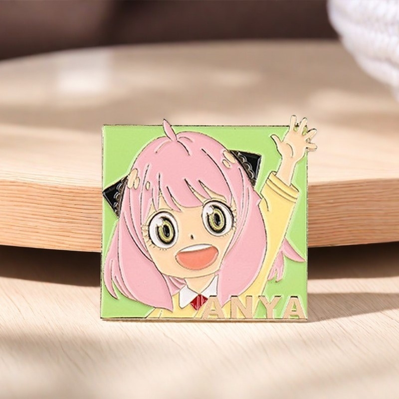 Anime broš, cinkova zlitina, INS stil, unisex, memorijalna dekoracija, proljeće 2023
