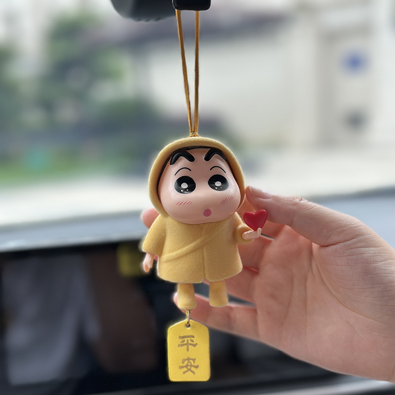 Διακοσμηση εσωτερικου αυτοκινητου απο ρητίνη, κρεμαστο διακοσμητικο για τον καθρεπτη, στυλ καρτούν, προσαρμοζομενο