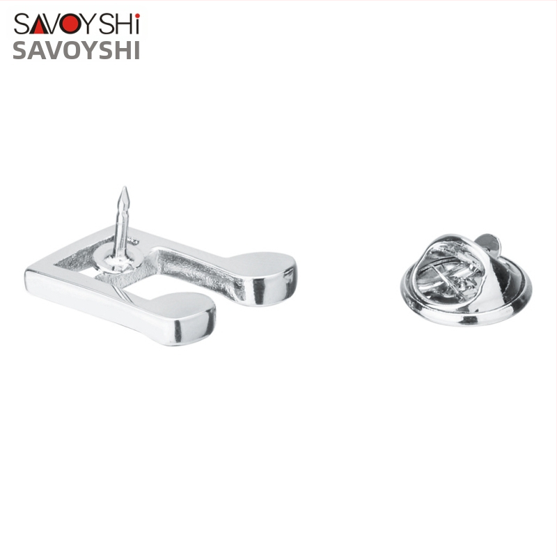 Meďová brošňa, unisex, literárno-umelecký retro štýl, geometrický dizajn, elektroplátovaný povrch