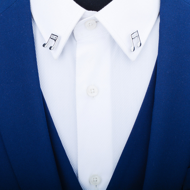 Meďová brošňa, unisex, literárno-umelecký retro štýl, geometrický dizajn, elektroplátovaný povrch