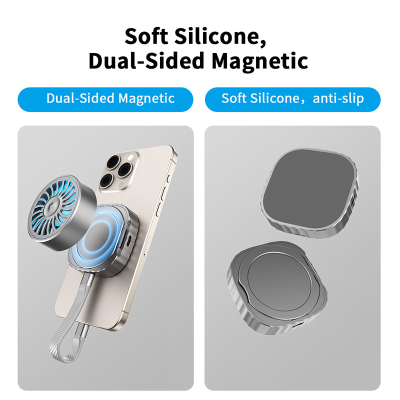 Carcasă externă NVMe M.2 SSD — aliaj de aluminiu + silicon; suport pentru memorie; PD până la 100W