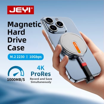 Vonkajšia skrinka M.2 NVMe pre Apple iPhone 15 Pro, USB-C, hliníková zliatina, 10Gbps, až 4 TB