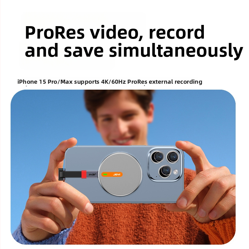 Vonkajšia skrinka M.2 NVMe pre Apple iPhone 15 Pro, USB-C, hliníková zliatina, 10Gbps, až 4 TB