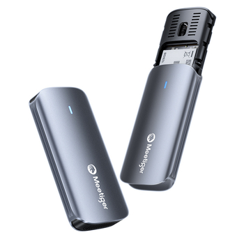 MSATA SSD púzdro GM05, USB-C rozhranie, hliníková zliatina, podpora až 2TB, prenosová rýchlosť 5Gbps