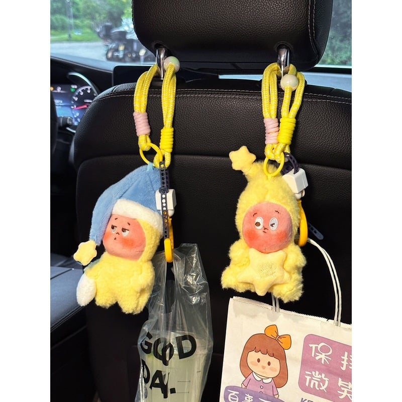 Shuai hao Βελούδινο άγκιστρο αυτοκινήτου για μπροστινά και πίσω καθίσματα – μοντέρνο εσωτερικό διακοσμητικό και αποθήκευση