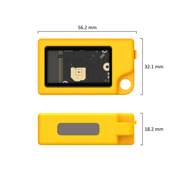 M.2 NVMe външен корпус за SSD с вентилатор, цинкова сплав, 10 Gbps, прозрачен горен капак