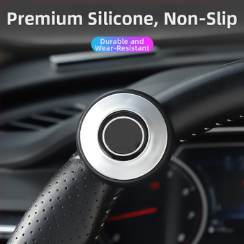 CHONGTENG universālā stūres rata atbalsta bumba, ABS silikona gēla materiāls, 34 g, drukāts logotips