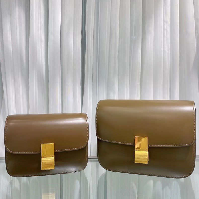 Torba od prave kože prvog sloja, ToFu torba, cross-body retro messenger, horizontalni kvadratni oblik, zatvaranje lokkom, unutarnji džep sa zatvaračem i džep za telefon