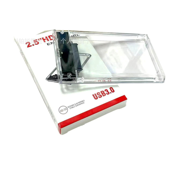 Vanjska USB 3.0 kućica za tvrdi disk, prozirno ABS kućište, Case 3.0, podržava do 4 TB