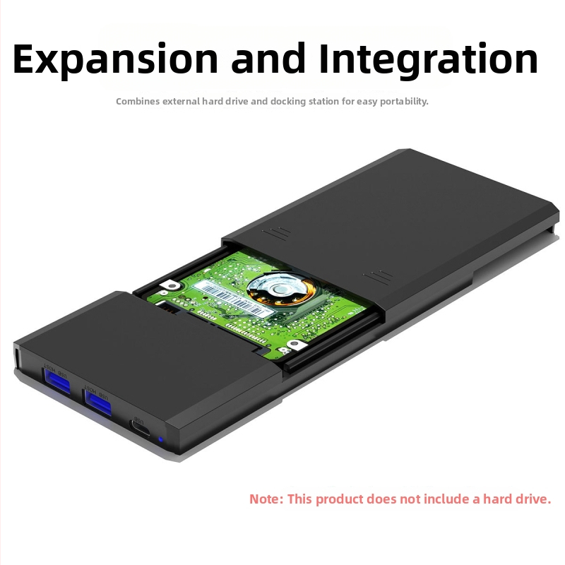 D139 puzdro na pevný disk, ABS plast, max. 6TB, USB 3.0 k SATA, rýchlosť prenosu až 5 Gb/s, OEM spracovanie