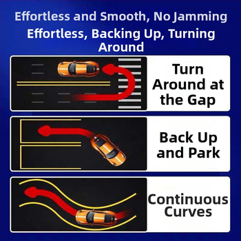 Vairavimo rato pagalbinis kamuoliukas, ABS + metaliniai guoliai, universalus modelis, 80 g, pritaikomas