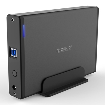 Orico 7688U3 USB 3.0 externé puzdro na pevný disk s hliníkovým šasi, podpora až 16TB, 6Gbps