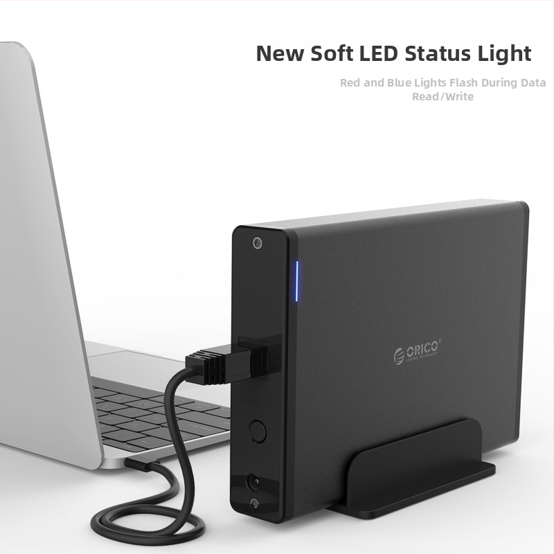 Orico 7688U3 USB 3.0 externé puzdro na pevný disk s hliníkovým šasi, podpora až 16TB, 6Gbps