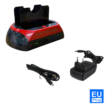 All-in-One USB 3.0 kućište za tvrdi disk IDE/SATA sa čitačem kartica, podrška 2.5/3.5, do 16 TB